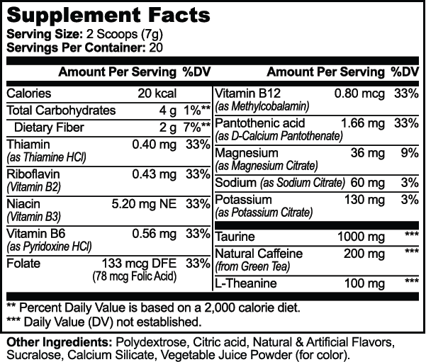 Llumi Pre-Workout (Fruit Punch)