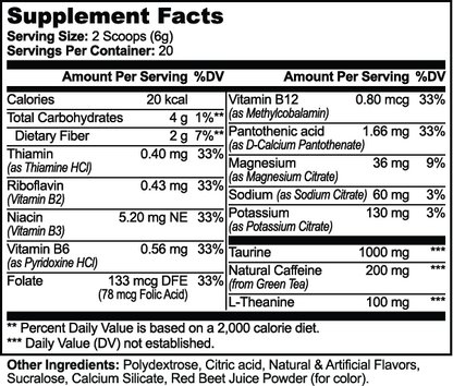 Llumi Pre-Workout (Guava Berry)