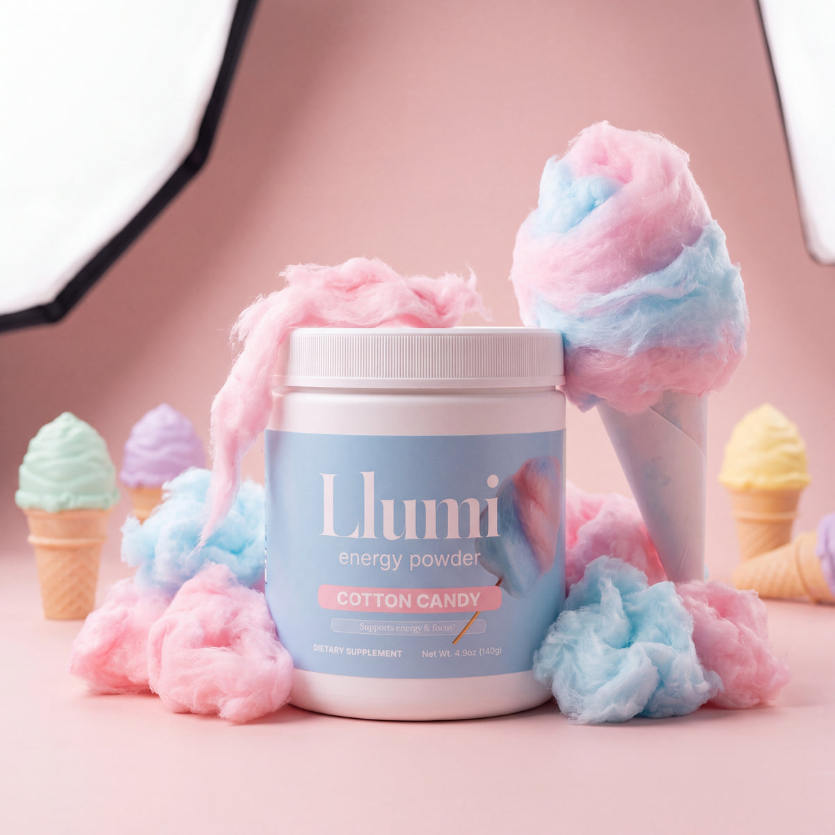 Llumi Energy (Cotton Candy)