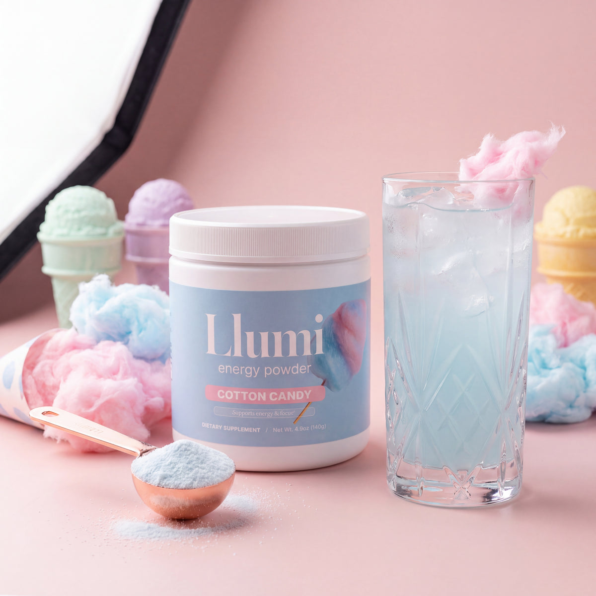 Llumi Energy (Cotton Candy)